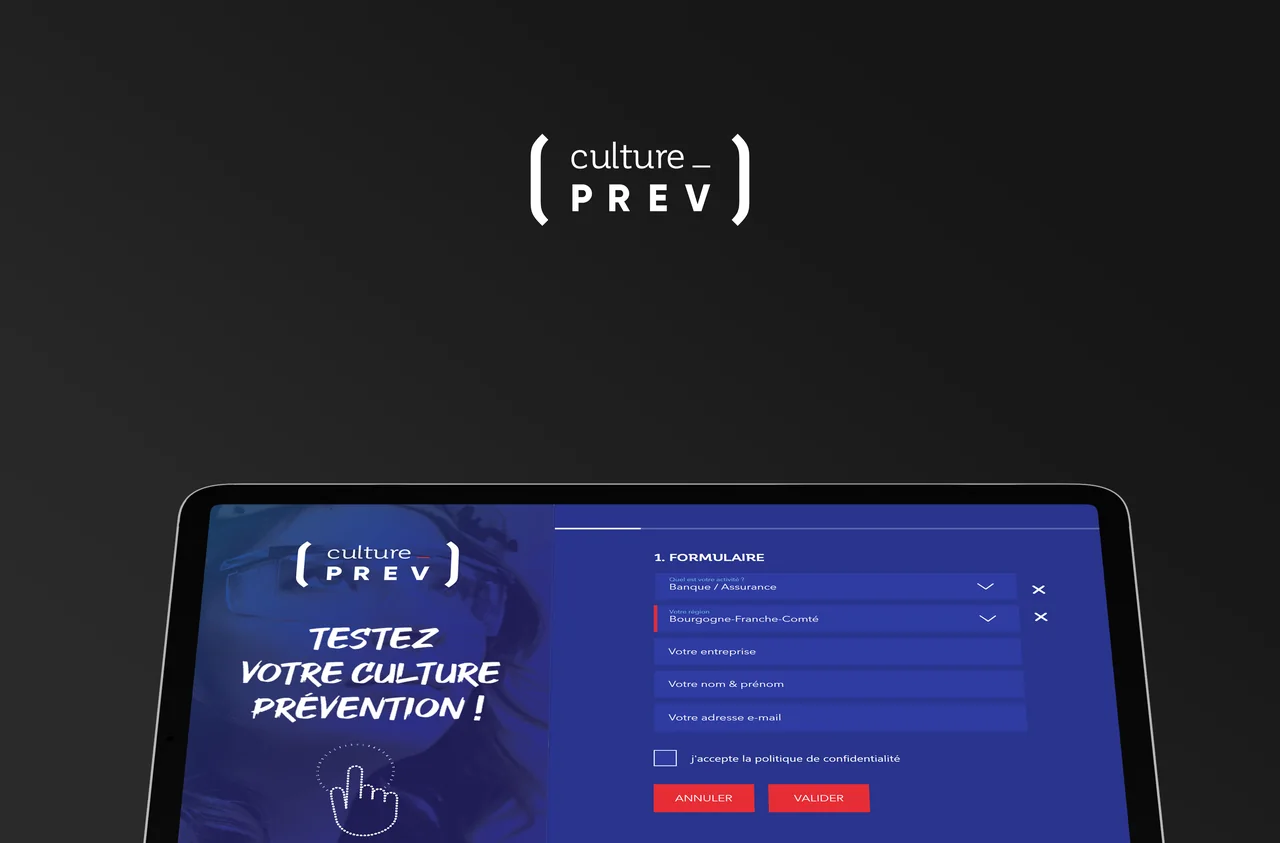 Culture Prev — Quiz de prévention et collecte de contacts